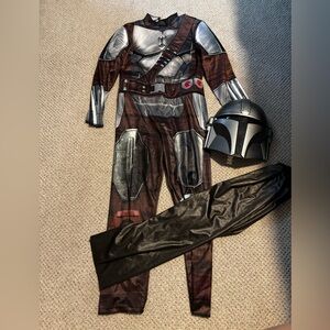 Brown and Silver Costume with Helmet